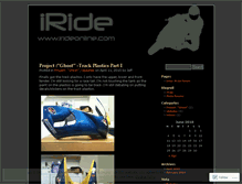 Tablet Screenshot of irideonline.wordpress.com