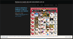 Desktop Screenshot of elteatrobar.wordpress.com