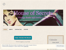 Tablet Screenshot of housefulofsecrets.wordpress.com