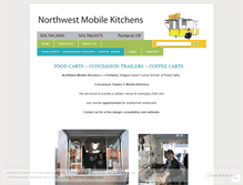 Tablet Screenshot of northwestmobilekitchens.wordpress.com