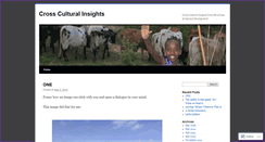 Desktop Screenshot of crossculturalinsights.wordpress.com