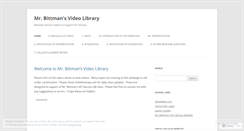 Desktop Screenshot of mrbittman.wordpress.com