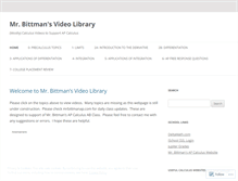 Tablet Screenshot of mrbittman.wordpress.com