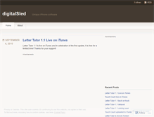 Tablet Screenshot of digitalsled.wordpress.com
