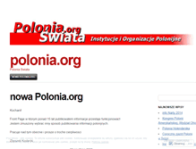 Tablet Screenshot of polonia2012.wordpress.com