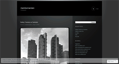 Desktop Screenshot of markdumandan.wordpress.com