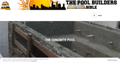 Desktop Screenshot of poolbuildingwa.wordpress.com