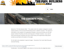 Tablet Screenshot of poolbuildingwa.wordpress.com