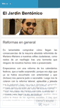 Mobile Screenshot of eljardinbentonico.wordpress.com
