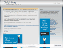 Tablet Screenshot of glafy.wordpress.com
