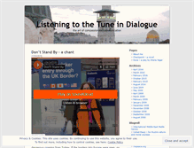 Tablet Screenshot of listeningindialogue.wordpress.com