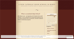 Desktop Screenshot of dominicsavio.wordpress.com