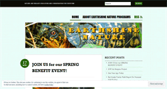 Desktop Screenshot of earthshinenature.wordpress.com