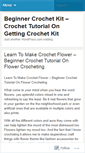 Mobile Screenshot of crochettutorial.wordpress.com