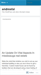 Mobile Screenshot of andresfai.wordpress.com