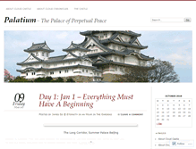 Tablet Screenshot of palatium.wordpress.com