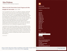 Tablet Screenshot of ideawaitress.wordpress.com