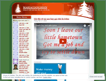 Tablet Screenshot of mariagianghien.wordpress.com