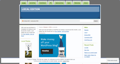 Desktop Screenshot of localedition.wordpress.com