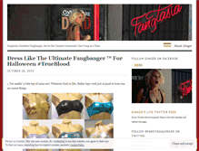 Tablet Screenshot of fangtasiaginger.wordpress.com