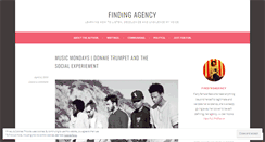 Desktop Screenshot of findingagency.wordpress.com