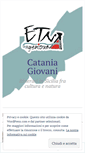 Mobile Screenshot of cataniagiovani.wordpress.com