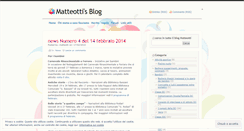 Desktop Screenshot of matteotti.wordpress.com