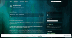 Desktop Screenshot of indomuda.wordpress.com