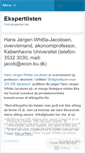 Mobile Screenshot of ekspertlisten.wordpress.com