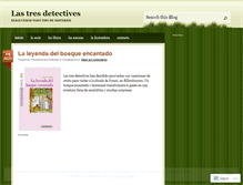 Tablet Screenshot of lastresdetectives.wordpress.com