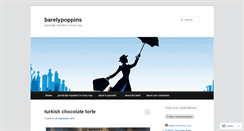 Desktop Screenshot of barelypoppins.wordpress.com
