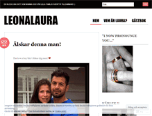 Tablet Screenshot of leonalaura.wordpress.com