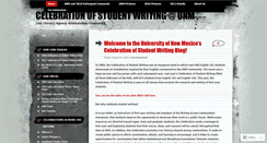 Desktop Screenshot of celebrationunm.wordpress.com