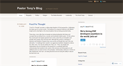 Desktop Screenshot of apchurchblog.wordpress.com