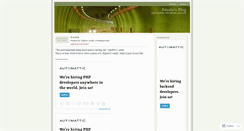 Desktop Screenshot of bdazle.wordpress.com