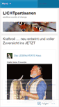 Mobile Screenshot of lichtpartisanen.wordpress.com