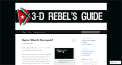 Desktop Screenshot of 3drebelsguide.wordpress.com