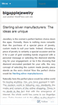 Mobile Screenshot of bigapplejewelry.wordpress.com