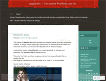 Tablet Screenshot of mygirlsmbt.wordpress.com