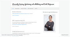 Desktop Screenshot of erikborjesson.wordpress.com