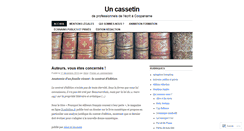 Desktop Screenshot of cassetin.wordpress.com