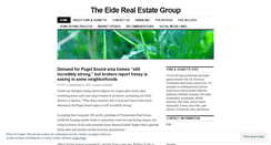 Desktop Screenshot of eiderealestategroup.wordpress.com
