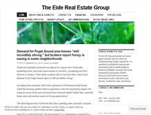 Tablet Screenshot of eiderealestategroup.wordpress.com
