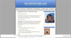 Desktop Screenshot of officepoolguy.wordpress.com