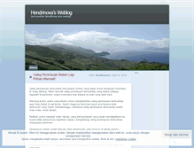 Tablet Screenshot of hendrinova.wordpress.com
