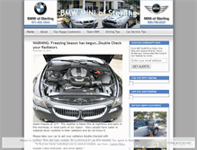 Tablet Screenshot of bmwminiofsterling.wordpress.com