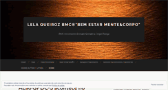 Desktop Screenshot of lelaqueiroz.wordpress.com