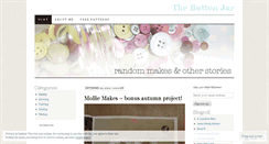 Desktop Screenshot of jennysbuttonjar.wordpress.com
