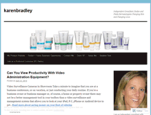 Tablet Screenshot of karenbradley.wordpress.com