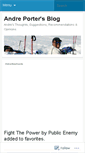 Mobile Screenshot of andreporter.wordpress.com